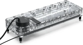 Alphacool Core Distro Plate 360 Links V.2 mit VPP, Verteilerplatte mit Pumpe