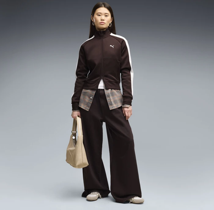 Puma T7 Always On Trainingsjacke chocolate fondue (Damen)
