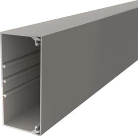 OBO Bettermann WDK60130GR Kabelkanal, 130x60mm, 2m, steingrau