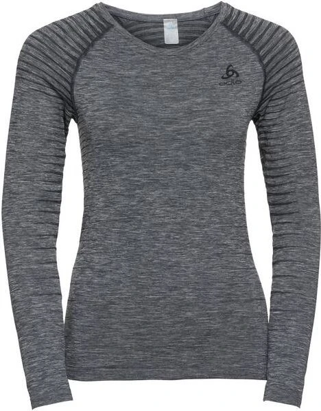 Odlo Performance Light Funktionsshirt langarm grey melange (Damen)