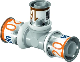 Uponor S-Press PLUS T-Stück reduziert PPSU 32-16-32