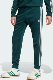 adidas Adicolor Classics SST Trainingshose lang aurora ivy/white (Herren)