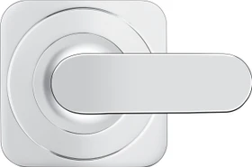 Hansgrohe Axor Citterio M 3-Loch Waschbeckenarmatur mit Hebelgriffen 166mm chrom