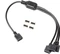 EK Water Blocks EK-D-RGB 3-Way Splitter Kabel, 5V, 3-Pin, 3-fach, 30cm, schwarz Vorschaubild