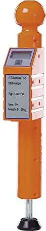 atSensoTec Stützlastwaage orange