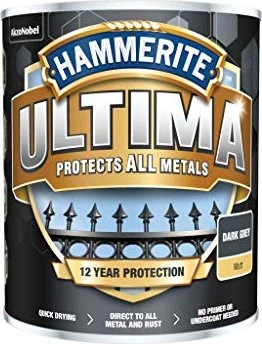 Hammerite Ultima Metallschutz-Lack außen matt anthrazitgrau, 750ml