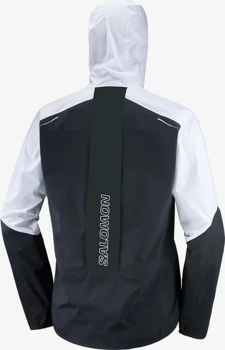 Salomon Bonatti Trail Laufjacke deep black/white (Herren)