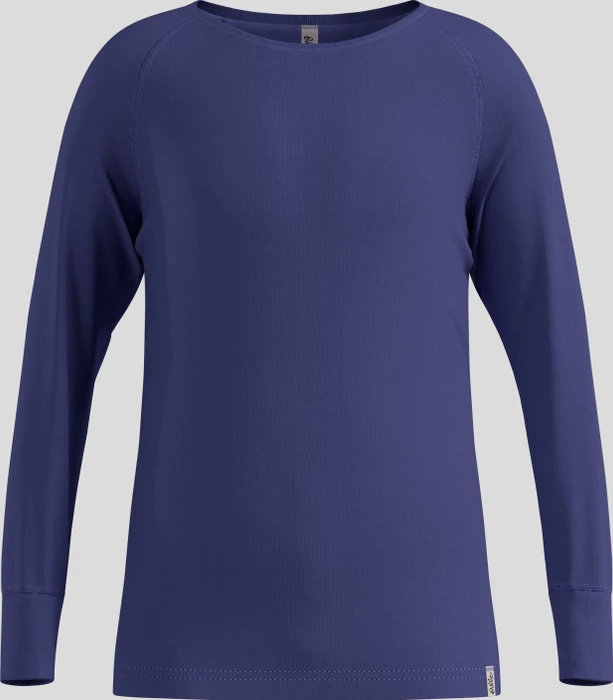Odlo Active Warm Eco Funktionsshirt langarm skipper blue. (Junior)