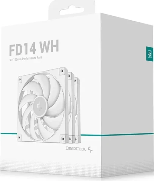 DeepCool FD14 WH, weiß, 140mm, 3er-Pack