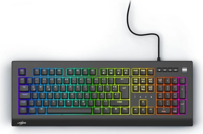 Hama uRage Exodus 600 Mechanical, schwarz, LEDs RGB, Outemu Red, USB, DE
