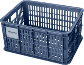 Basil Crate S Fahrradkorb bluestone