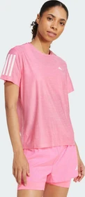 adidas Own The Run Laufshirt kurzarm lucid pink/white (Damen)