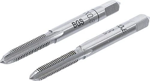 BGS technic Gewindebohrer mit Vor- und Fertigschneider, M5, 2 Stück