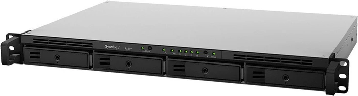 Synology RackStation RS819, 2GB RAM, 2x RJ-45 1000Base-T, 2x USB-A 3.0, 1HE