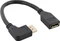 InLine DisplayPort 1.4 Verlängerungskabel 8K4K gewinkelt links schwarz, 0.15m Vorschaubild