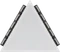 Corsair iCUE LC100 Case Accent Lighting Panels Mini Triangle Starter Kit, RGB-Beleuchtungsset, 9er-Pack, schwarz Vorschaubild