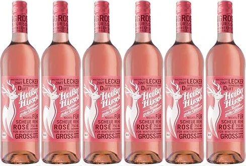 Heißer Hirsch rot 6x 750ml