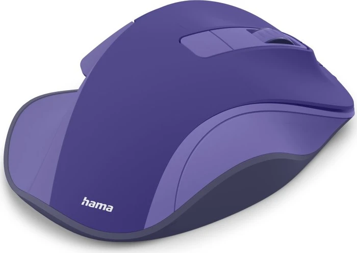 Hama MW-500 Ergonomic Silent Wireless blau, USB