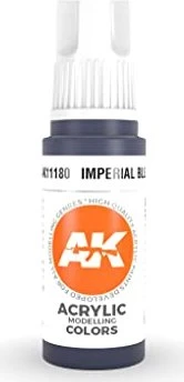 AK-Interactive 3rd Gen Acrylic Colors Acrylic Modelling Colors imperial blue, 17ml
