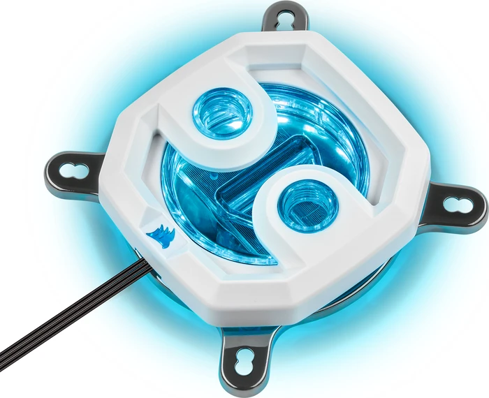 Corsair Hydro X Series XC7 RGB - 2019, weiß, 115X/AM4