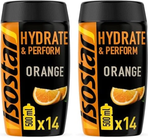isostar Hydrate & Perform Orange 400g