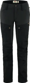 Fjällräven Keb Curved Hose lang schwarz (Damen)