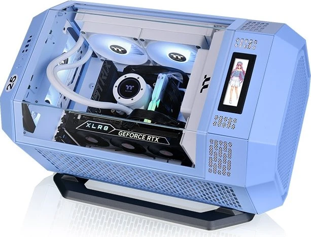 Thermaltake Chassis Stand Kit für Thermaltake The Tower 300, Hydrangea Blue