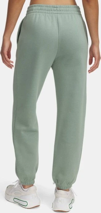 Under Armour Icon Fleece Trainingshose lang silica green/white (Damen)