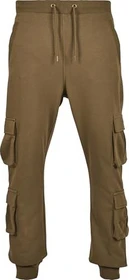 Urban Classics Double Pocket Terry Trainingshose lang summer olive (Herren)