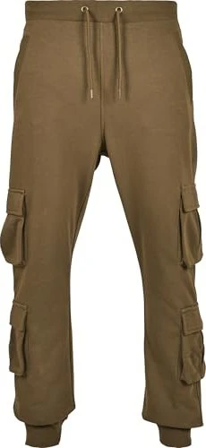 Urban Classics Double Pocket Terry Trainingshose lang summer olive (Herren)