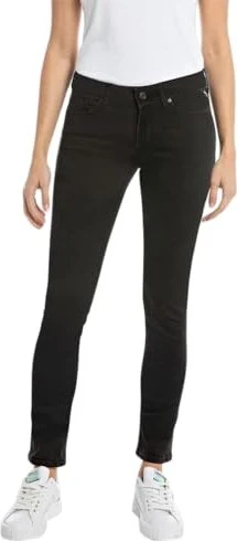Replay New Luz Skinny Fit Jeans schwarz (Damen)