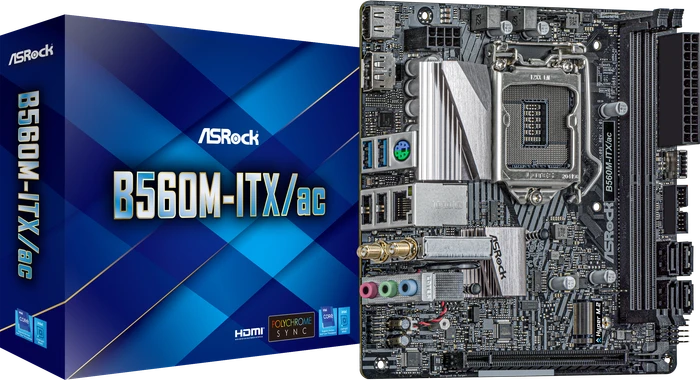 ASRock B560M-ITX/ac (Intel 1200)