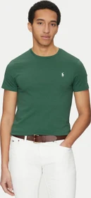 Ralph Lauren Label-Stitching T-Shirt kurzarm khaki (Herren)
