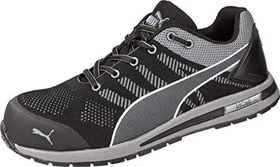 Puma Elevate Knit Low S1P Sicherheitsschuhe schwarz