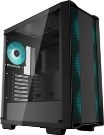 DeepCool CC560, schwarz, Glasfenster