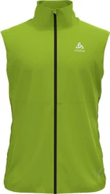 Odlo Zeroweight Warm Laufweste lime green/black (Herren)