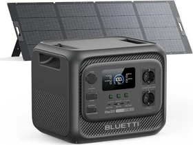 Bluetti Elite 300 Solargenerator grau + 1x Solarpanel 350W, 3014Wh