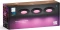 Philips Hue White and Color Ambiance Slim Einbauleuchte 90mm schwarz, 3 Stück Vorschaubild