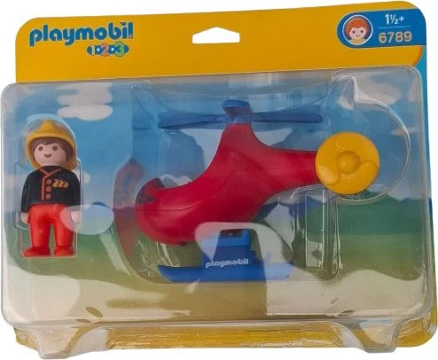 playmobil 1.2.3 Feuerwehrheli