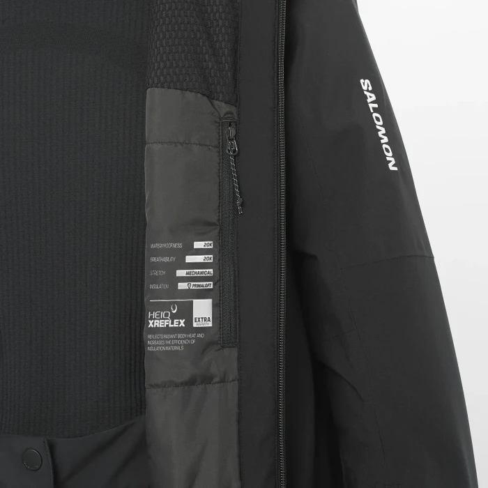 Salomon Brilliant Skijacke deep black (Damen)