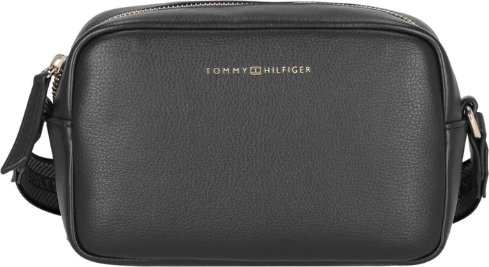 Tommy Hilfiger Logotape Camera Umhängetasche schwarz