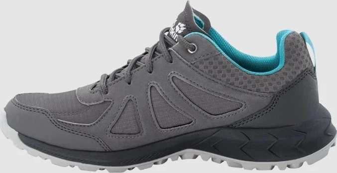 Jack Wolfskin Woodland 2 Texapore Low grey/light blue (Damen)