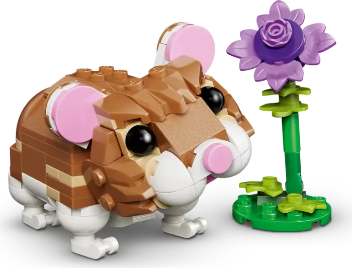 LEGO Creator 3in1 - Niedlicher Hamster mit Blume