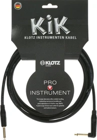 Klotz KIK Gold gewinkelt schwarz 9.0m
