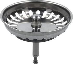 Blanco Siebkörbchen 82mmØ mit Hubstange 8x52mm für Spülbecken