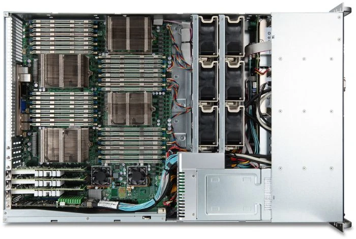 Acer Altos AR585 F1, 2x Opteron 6128, 8GB RAM, 2HE