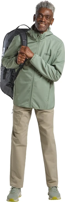 Jack Wolfskin Bornberg Hoody Funktionsjacke eucalyptus (Herren)
