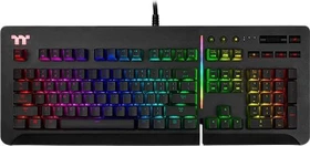 Thermaltake Level 20 RGB Gaming Keyboard, schwarz, MX SPEED RGB Silver, USB, DE