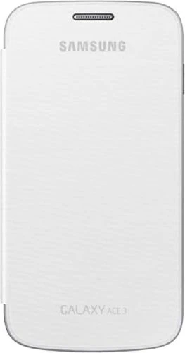 Samsung Flip Cover für Galaxy Ace 3 weiß