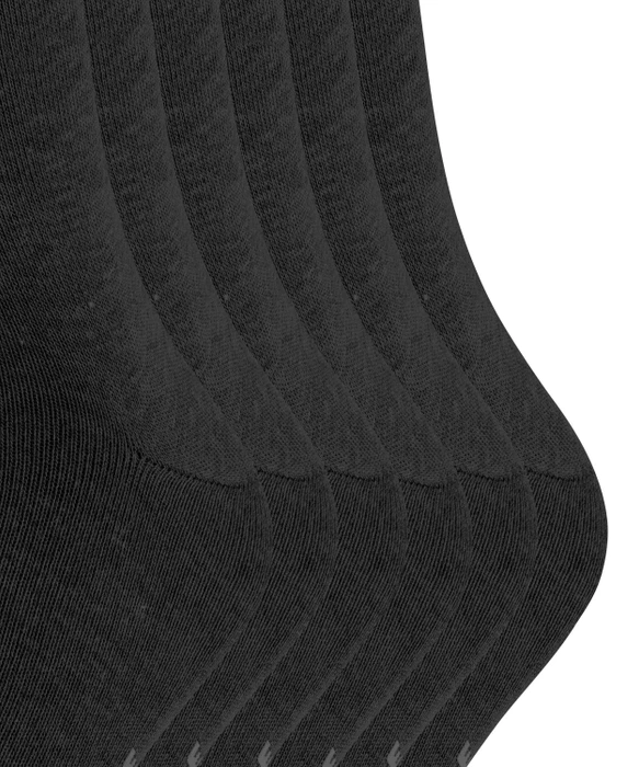 Falke Happy Socken anthra.mel, 6 Paare (Herren)